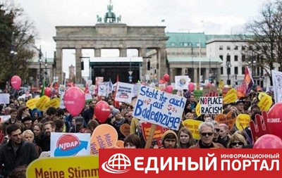 В Берлине прошла акция против расизма