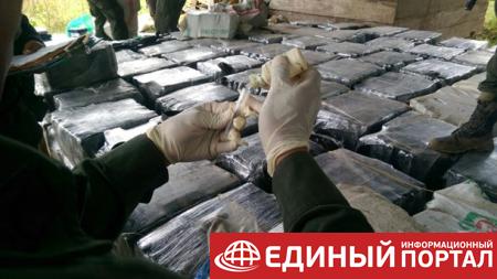 В Колумбии изъяли рекордную партию кокаина в 12 тонн