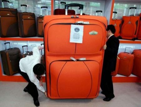 Размер допустимого багажа в самолете