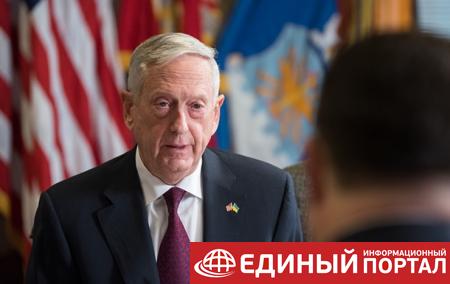 Мэттис: Ждем от Киева закон о военной реформе