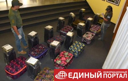Российские дипломаты пытались вывезти из Аргентины 400 кг кокаина