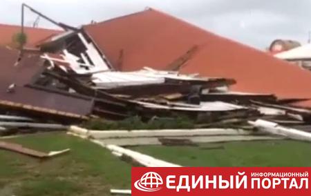 Ураган разрушил здание парламента в королевстве Тонга