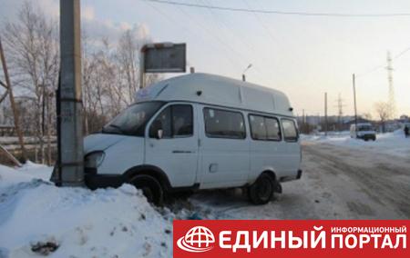 В России пьяный угнал маршрутку, чтоб доехать домой