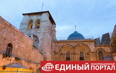 В Иерусалиме закрыли Храм Гроба Господня