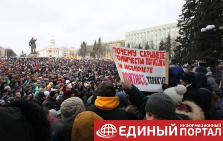 Чиновник заявил о множестве провокаторов на митинге в Кемерово
