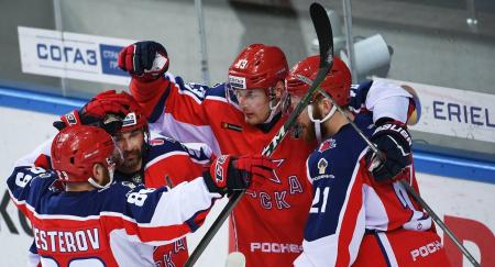 ЦСКА обыграл "Йокерит" в первом матче четвертьфинальной серии плей-офф КХЛ