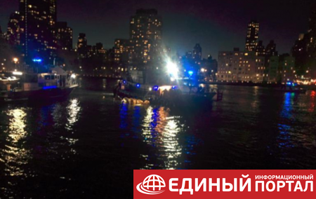 Крушение вертолета в Нью-Йорке: погибли два человека