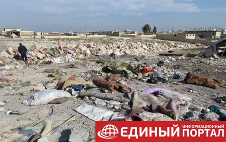 Самолеты РФ ударили по лагерю беженцев в Сирии − СМИ
