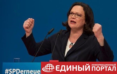 Немецких социал-демократов впервые возглавила женщина