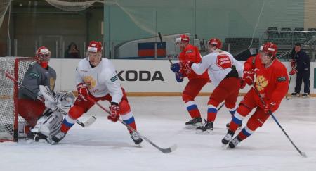 Сборная России по хоккею прибыла в Данию на чемпионат мира-2018
