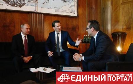 Канцлер Австрии и Путин обсудили Украину