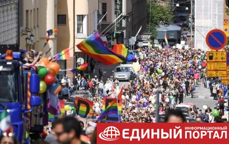 В Хельсинки гей-парад собрал 100 тысяч участников