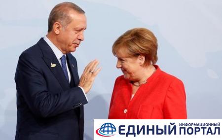 Меркель и Эрдоган обсудили Сирию