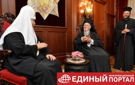 Варфоломей одобрил автокефалию в Украине - СМИ