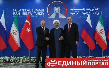 На саммите РФ, Ирана и Турции решают судьбу Сирии