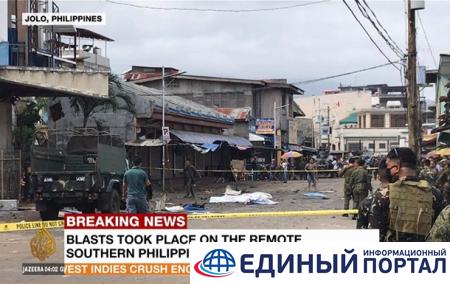 На Филиппинах произошли взрывы у церкви: 19 жертв