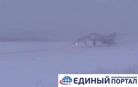 Появилось видео катастрофы Ту-22М3 в России