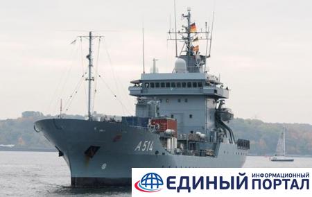 Военный корабль Германии войдет в Черное море
