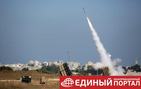 Израиль заявил о запуске около ста ракет из сектора Газа