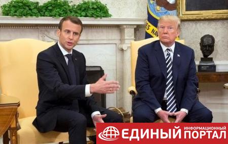 Макрон и Трамп одобрили возврат России в G7 − CМИ