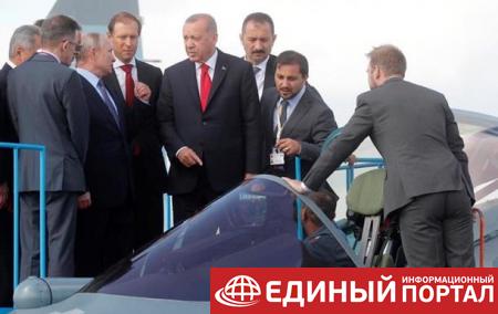 Путин показал Эрдогану новейший истребитель Су-57