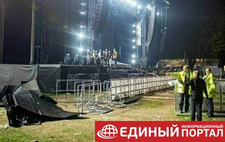 В Германии на концерте упал экран: 28 человек пострадали