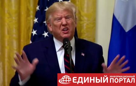Трамп накричал на репортера за вопрос об Украине