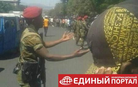В Эфиопии во время протестов погибли почти 80 человек