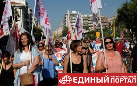В Греции масштабная забастовка остановила транспорт