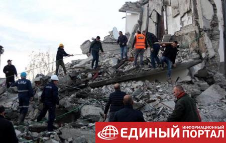 В Албании растет число жертв землетрясения