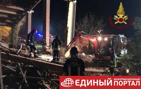 В Италии три спасателя погибли при взрыве в здании