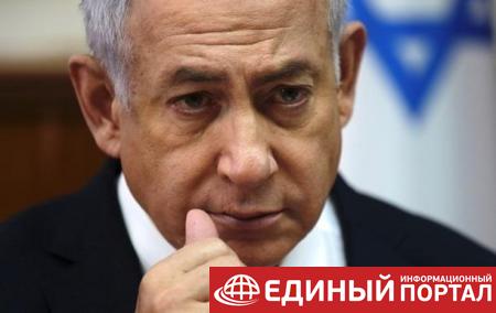 Нетаньяху эвакуировали с митинга из-за ракеты