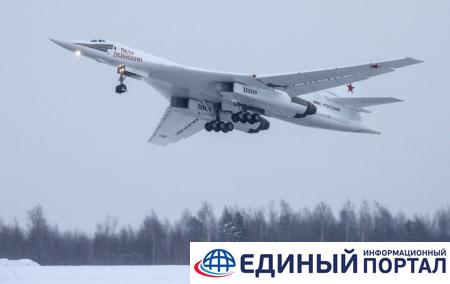Появилось видео первого полета российского Ту-160М