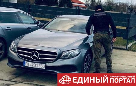 В Польше украинцев задержали на угнанном автомобиле