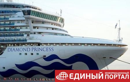 У украинцев на лайнере Diamond Princess закончился карантин