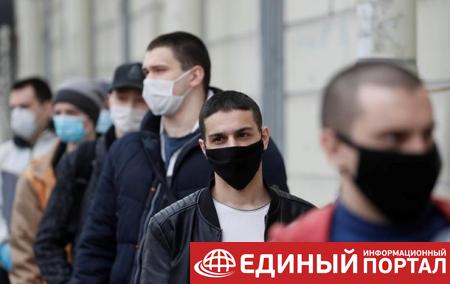 В РФ второй день подряд менее 9000 заболевших коронавирусом