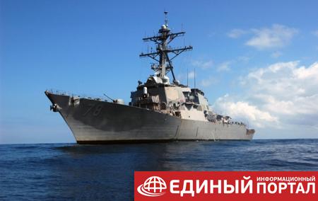 Американский эсминец примет участие в учениях в Черном море