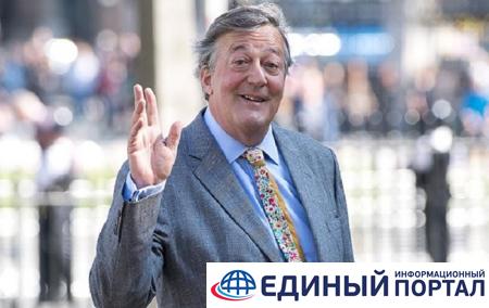 Актер Стивен Фрай снял видео в поддержку белорусов