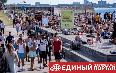 Смертность в Швеции побила рекорд за 150 лет