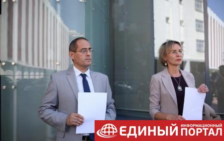 Сотрудники МИД Беларуси вышли на пикет