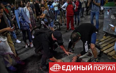В Болгарии силовики снова снесли палатки протестующих