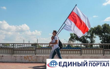В Минске начался марш протеста против результатов президентских выборов
