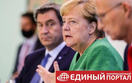 Власти Германии ввели штраф за отсутствие маски