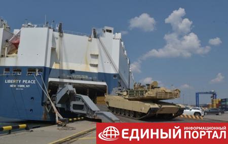 В Литву прибыли сотни единиц военной техники США