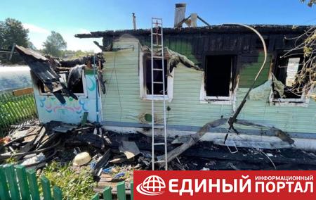 В РФ при пожаре в частном доме погибли пять детей