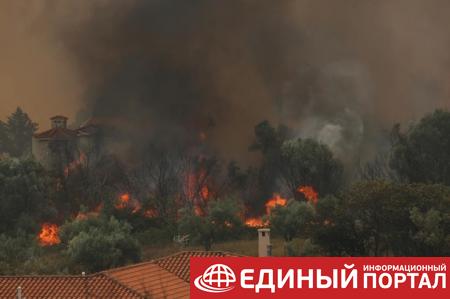 Греция горит. Пожары выходят из-под контроля