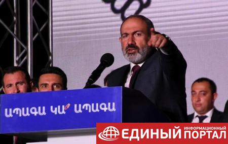 Премьер-министром Армении назначен Пашинян