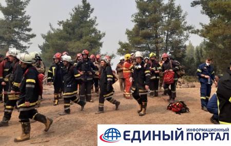 Украинские пожарные в Греции потушили два пожара