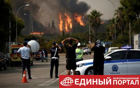 В Греции за несколько дней вспыхнули почти 600 пожаров