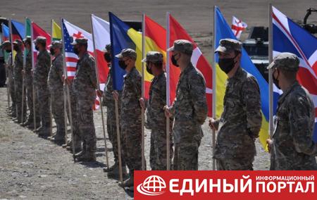 В Грузии морпехи ВСУ принимали участие в учениях